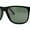 Matte Black Green, variant on Polarized Mens Flat Top Rectangular Sport Horn Rim Sunglasses Tortoise Brown