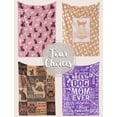 thumbnail image 5 of French Bulldog Blanket Throws for Dog Mom Dad, Flannel Fleece Blanket Gifts for Frenchie Lovers, 50*60, Perfect for Birthday Christmas Thanksgiving Mother''s Day, Brown, 5 of 6
