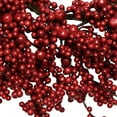 thumbnail image 4 of Northlight 22" Unlit Red Berries Artificial Christmas Wreath, 4 of 6