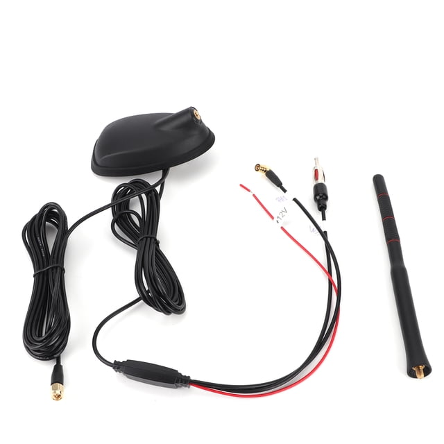 DAB Active Antenna,Car DAB+GPS+FM Antenna Active Car Antenna Car Radio Aerial Convenient Use