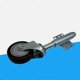 thumbnail image 3 of 4 inch Spring Loaded Gate Casters Gate Swivel Wheel Heavy Duty Casters Capacity 120kg Rubber Gate Wheel Universal Mount Holes, 3 of 5