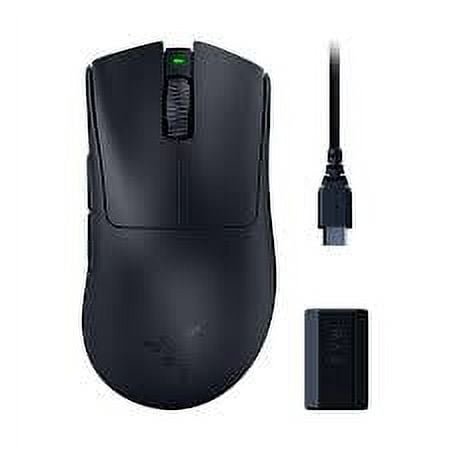 Mouse Razer DeathAdder V3 Pro + HyperPolling Dongle - Negro