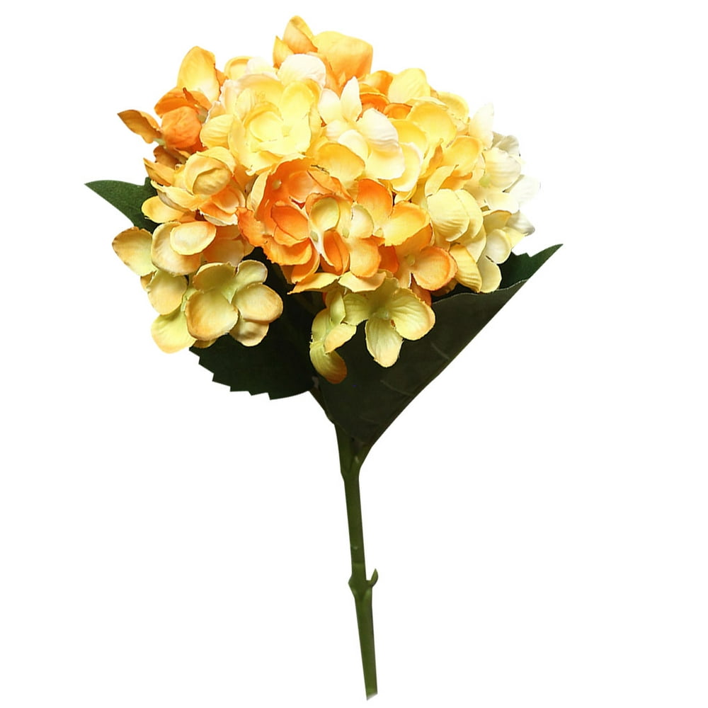 Artificial Bridal Flower Bouquet Silk Cloth Fake Flower Bouquet,Yellow