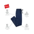 thumbnail image 2 of Hanes Comfort Fit Scrubs Women's Scrub Pants Ceil Blue M, 2 of 8