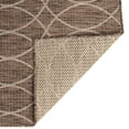 thumbnail image 6 of Unique Loom Outdoor Trellis Collection Area Rug - Gitter (2' x 8' Runner Brown/Ivory), 6 of 6