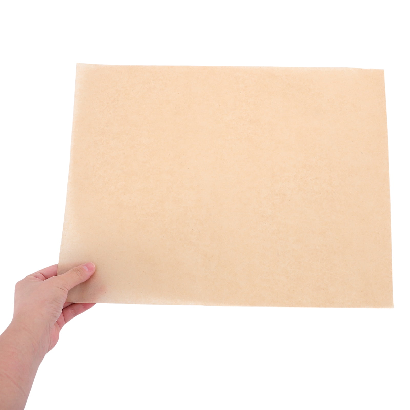 UPOUART 100Pcs Precut Natural Brown Parchment Paper Oven Liner for Cooking Bbq and Baking