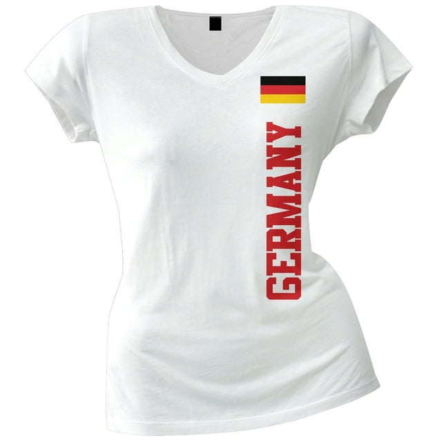 World Cup Germany Juniors V-Neck T-Shirt