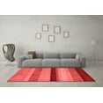 thumbnail image 3 of Ahgly Company Indoor Rectangle Abstract Red Modern Area Rugs, 8' x 10', 3 of 4