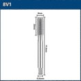 thumbnail image 1 of Tyre Valve Thread Tap 5v1 5v2 8v1 8v2 10v1 Right Cutting Straight Fluted Taps Screw Thread Tap Hand Tools, 1 of 5