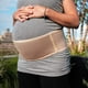 thumbnail image 4 of Cinturón de Maternidad para la espalda y el vientre de apoyo para calmar el embarazo y la pelvis banda transpirable tamaño ajustable Beige, 4 of 8