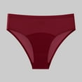 thumbnail image 2 of COMVALUE Womens Softstretch Seamless High Waist Full Brief (Wine, L), 2 of 3