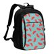 thumbnail image 1 of Fotbe Watermelon Mochila con Estampado y Puerto USB para Hombre y Mujer, Mochila Antirrobo, Mochila de Viaje, Mochila Escolar, Mochila Universitaria, 1 of 7