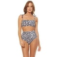thumbnail image 3 of Jessica Simpson LEOPARD MULTI High Waisted Swim Bottom, US Small, 3 of 3