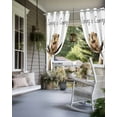 thumbnail image 4 of nqOlkjepod Outdoor Curtains for Patio Waterproof, Happy Groundhog Day Outdoor Privacy Panels Grommet, Funny Cute Animal Spring Pastoral Blackout Outside Curtains for Porch/Cabana 54"x84", 1 Panel, 4 of 8