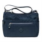 KAUKKO bolso cruzado para mujer, bolso de hombro ligero, bolso cruzado de nailon con múltiples bolsillos, bolso de viaje para mujer KAUKKO 1517-AZUL