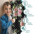 thumbnail image 3 of Blackout Kids Curtains,Pioneer Flower Childrens Insulated Curtains Set Of 2,Bedroom Essentials,Toddler Room Decor 42x54in(106x137cm), 3 of 4
