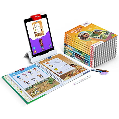 BYJU'S Magic Workbooks: Disney, Kit Premium Maternelle - 4-6 Ans - avec des Personnages Disney & Pixar - Apprendre les Sons de Lettres, les Mots de Vue, les Nombres et les Couleurs - Alimenté par Osmo - Fonctionne avec iPad
