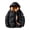 Black, variant on Vedolay Mens Parkas Winter Warm Jacket Waterproof Rain Zip Parka Overcoats Jacket White,L