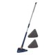 thumbnail image 1 of Cuidado versátil del hogar, cabezal de trapeador triangular con escurridor automático deslizable, almohadillas de microfibra que garantizan un secado rápido y capacidades de limpieza en seco y, 1 of 5