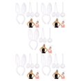 thumbnail image 1 of ziyahi 3pcs/set Rabbit Ears Headband Easter Rabbit Ears Headband Costume Accessory Bunny Rabbit Costume 5Set, 1 of 6