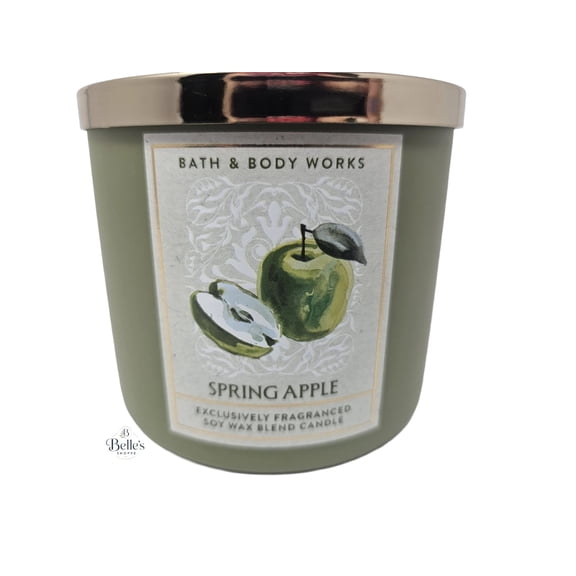 Bath & Body Works 3-Wick Candle Spring Apple 14.5oz