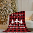 thumbnail image 6 of YIKA Christmas Flannel Blanket Christmas Printed Bedroom Sofa Nap Blanket Christmas Decorations C, 6 of 8