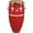 Satin Seafoam, variant on LP Galaxy Fiberglass Fausto Cuevas III Signature Conga, Arena Red with Gold Hardware 11.75 in.