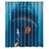 DEYOU Childrens Finding Dory Movie Shower Curtain Polyester Fabric Bathroom Shower Curtain Size 60x72 inches