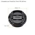 thumbnail image 2 of Unique Bargains Center Pinch Front Lens Cover Dust Camera Lens Cap for Lens with 37mm Thread, 4 Pack, 2 of 6
