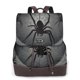 thumbnail image 1 of Balery Black Spiders Mochila de Cuero para Mujeres, Gran Capacidad, Bolsa de Viaje Multifuncional, Mochila de Cuero y Bolsa de Hombro para Mujeres, 1 of 4