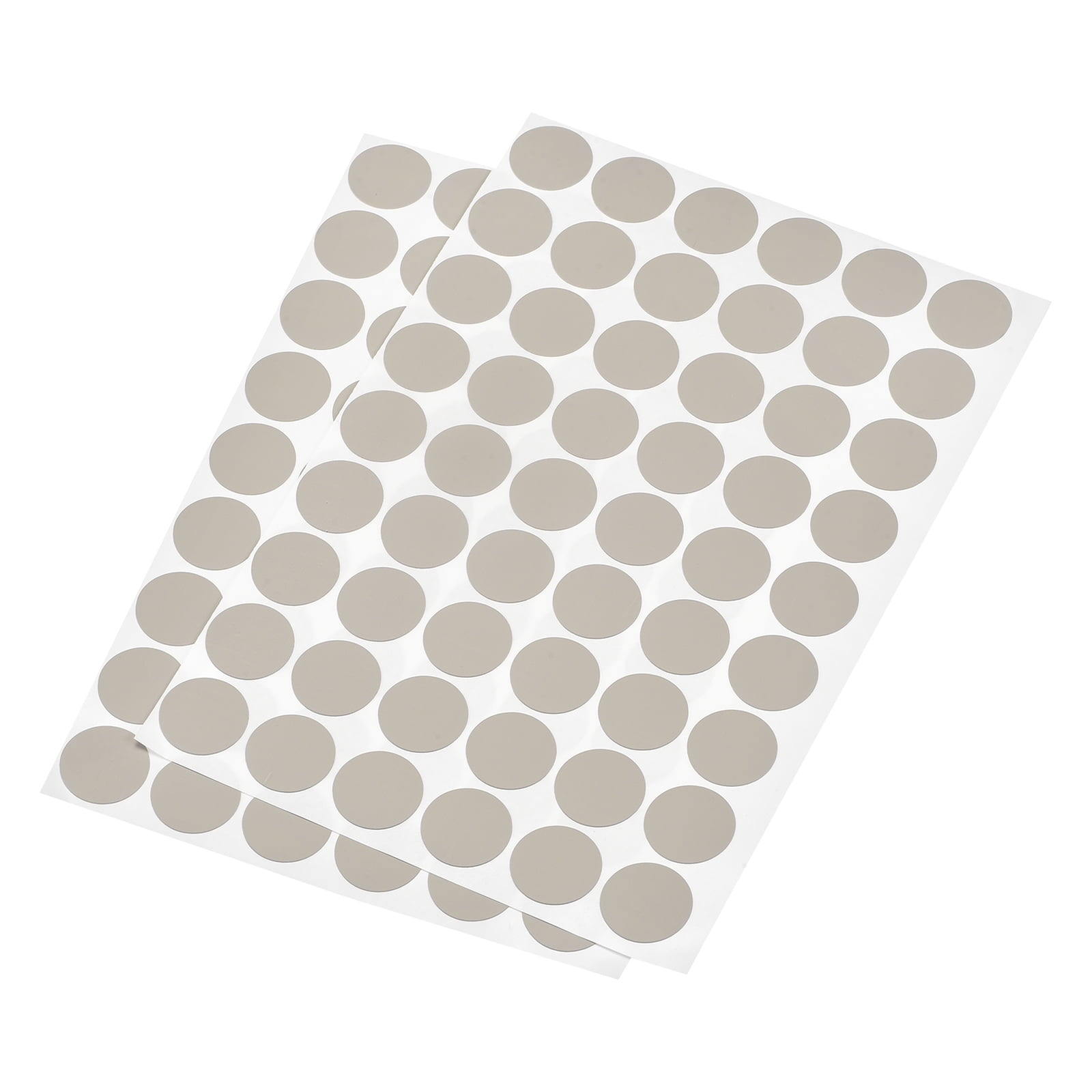 Uxcell 21mm Dia PVC Self Adhesive Screw Hole Cover Stickers Gray 4