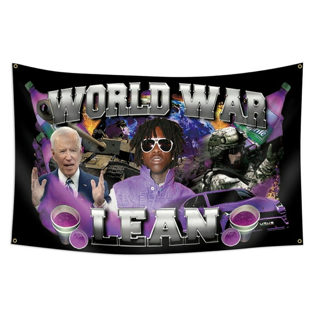 Tapiz decorativo con forma de bandera de los Jefes Keefs de la Guerra Mundial, 150 x 90 cm