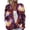 Yellow, variant on Domzest Womens Halloween Sweaters Open Knit Long Sleeve Button Down Outwear Funny Ghost Pumpkin Graphic Fall Winter Sweater Purple XL