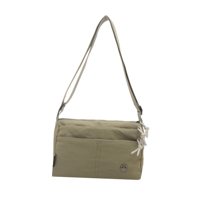 Bolso bandolera para mujer con múltiples bolsillos, bolso de hombro vaquero moderno para viajes y acampadas. Verde