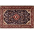 thumbnail image 1 of Ahgly Company Machine Washable Indoor Rectangle Traditional Orange Salmon Pink Area Rugs, 8' x 12', 1 of 7