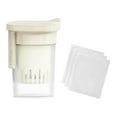 thumbnail image 4 of Colador de yogur con tapa, electrodoméstico de cocina, vaso doméstico, separador de suero con de malla fina para té, frutos secos, queso, leche, 4 of 8