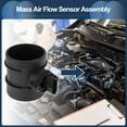 thumbnail image 3 of Unique Bargains Mass Air Flow Sensor Assembly No.93181894 MAF Air Flow Sensor for Opel for Astra H 2004-2009 Plastic Metal 1 Pc, 3 of 6