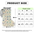 thumbnail image 6 of Jiueut Dragonfly Leg Cast Covers Flower Childs Foot Cast Cover for Outdoors Size S Foot Cast Cover for Showering Kids Cast Sock Cover for Foot Men Foot Cast Shower Cover, 6 of 7