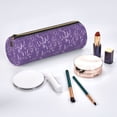 thumbnail image 2 of Disketp Lavender Flowers Estuche Organizador de Lápices de Cuero, Estuche de Oficina con Cremallera para Bolígrafo y Lápiz, 2 of 6