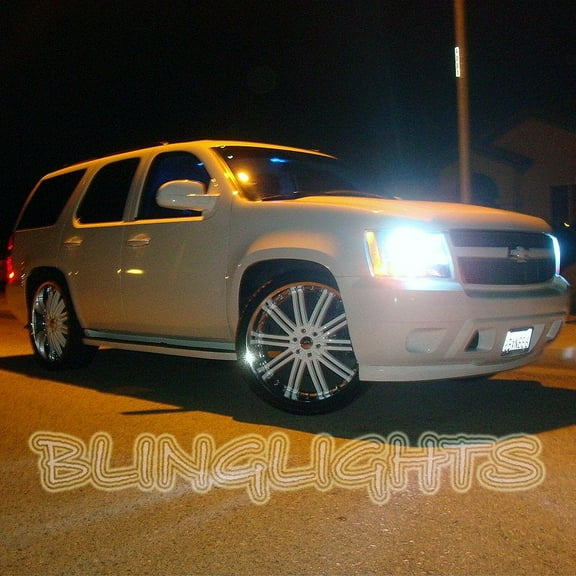 For Chevrolet Tahoe Head Lamp Super White Bright Light Bulbs Chevy Replacement Upgrade