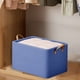 thumbnail image 5 of pstuiky Organizador de armario plegable para dormitorio caja de almacenamiento cajas de tela, 5 of 6