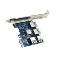 thumbnail image 3 of PCI-E to USB Riser Board 1 riser board PCI-E to 4 Adapter 4-port PCI-E to USB 3.0 Extender Card Mining Accessory, 3 of 8