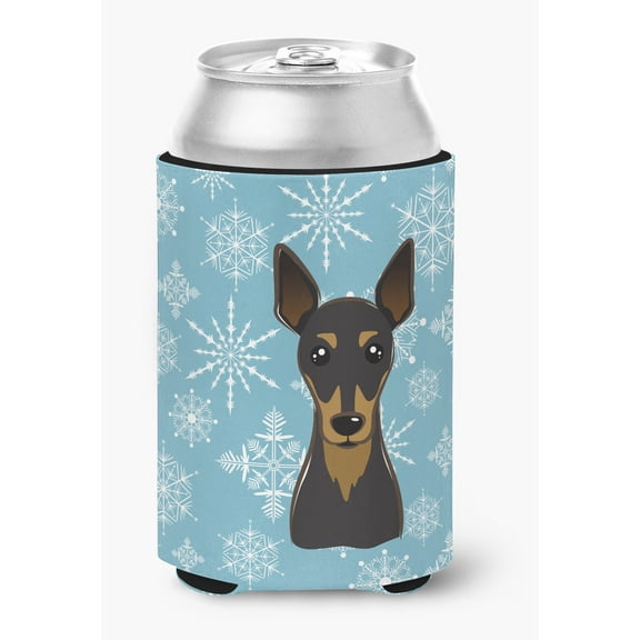 Snowflake Min Pin Can or Bottle Hugger