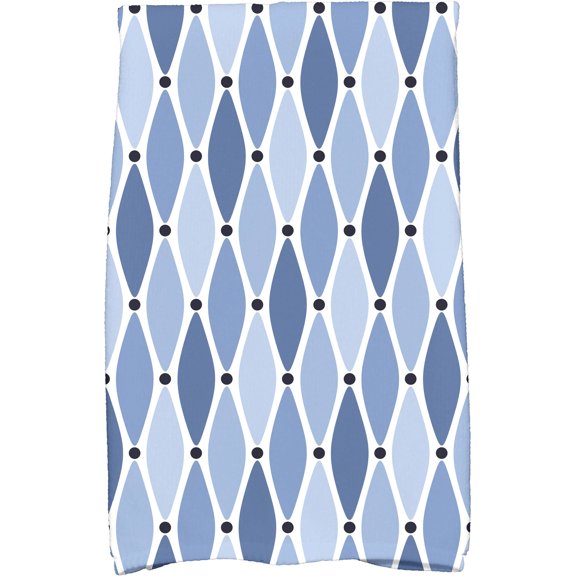 Simply Daisy 18" x 30" Wavy Geometric Print Kitchen Towel