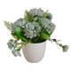 thumbnail image 1 of Flores artificiales en macetas de plástico planta de simulación oficina en casa decoración floral falsa, naranja 5 flores Sweethay HA7823-05B, 1 of 3