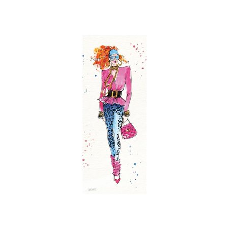 80s Cool Art - 80s Fashion II Color Print Wall Art By Anne Tavoletti