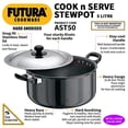 thumbnail image 2 of Futura Hard Anodised Stewpot Patila, 5.0-Litre, 2 of 4