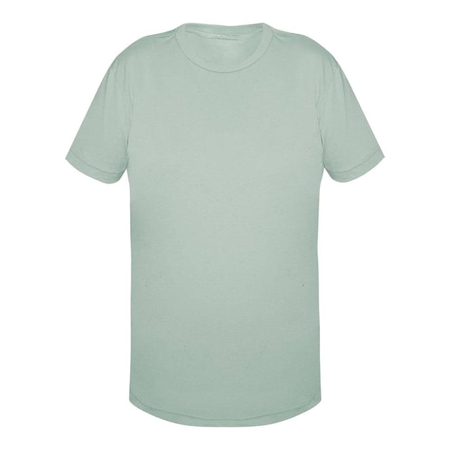 Playera George Talla 2EG Básica Cuello Redondo Manga Corta Verde Claro