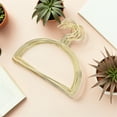 thumbnail image 4 of YSNOOWE 10Ud Colgador De Ropa Metal Dorado Semi Circular Multifuncional Para Abrigos Bufandas Y Accesorios, 4 of 6
