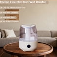 thumbnail image 2 of TOPTENG 6.8L Large Capacity Cool Mist Humidifier, Top Fill, Remote Control & Essential Oil Diffuser, for Large Room/Bedroom, Ultra Quiet, Ideal for Baby, Plants, Pets, 2 of 13